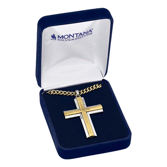 Montana Silversmiths Faithful Tradition Cross Necklace NC6183