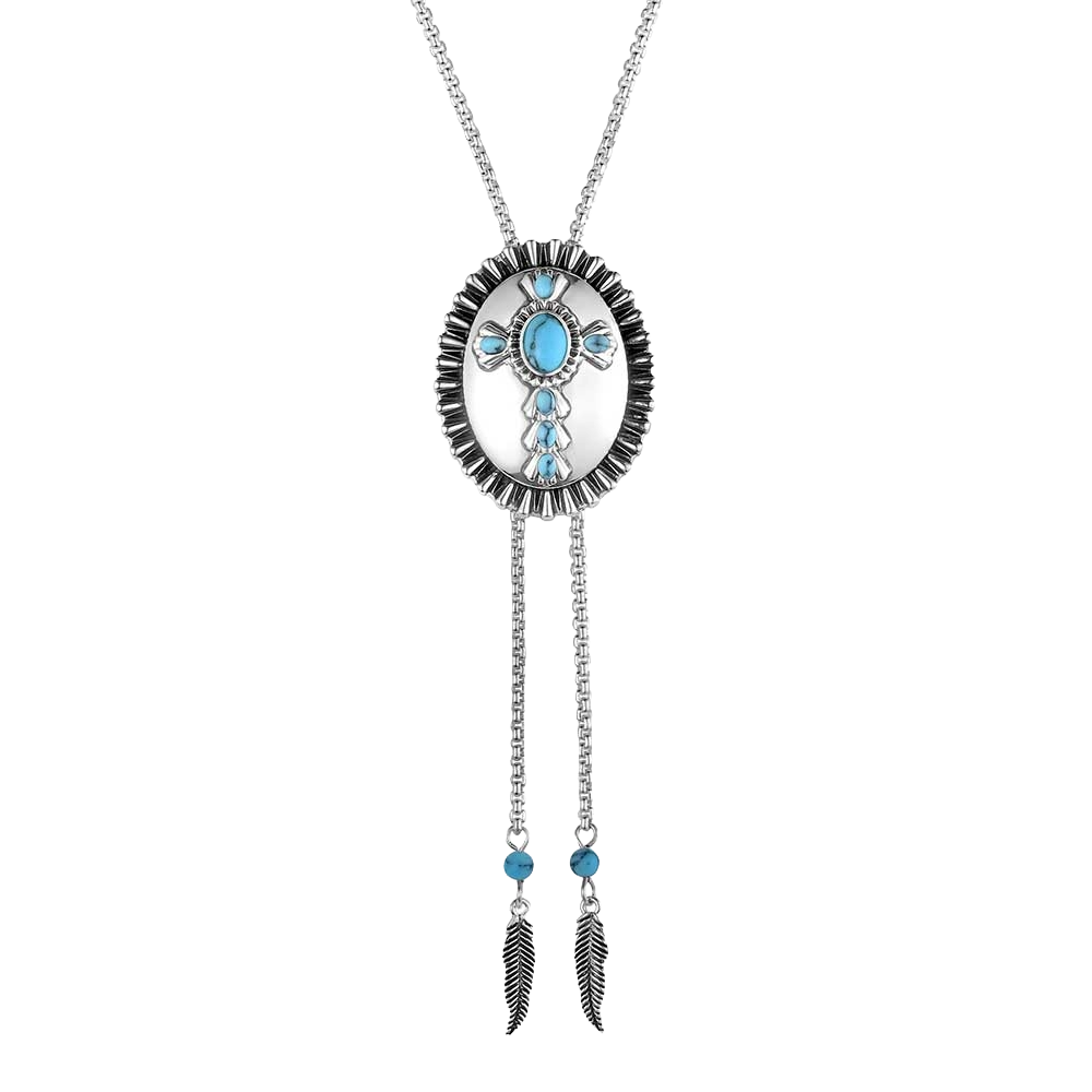 Montana Silversmiths Unbroken Faith Bolo Necklace NC6320