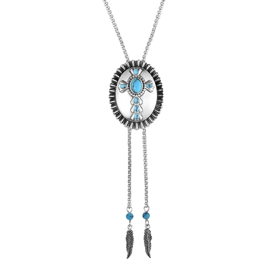 Montana Silversmiths Unbroken Faith Bolo Necklace NC6320