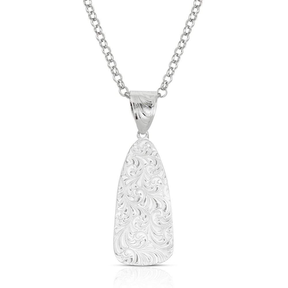 Montana Silversmiths Shadowed Pines Turquoise Necklace NC6418RG - Wild West Boot Store