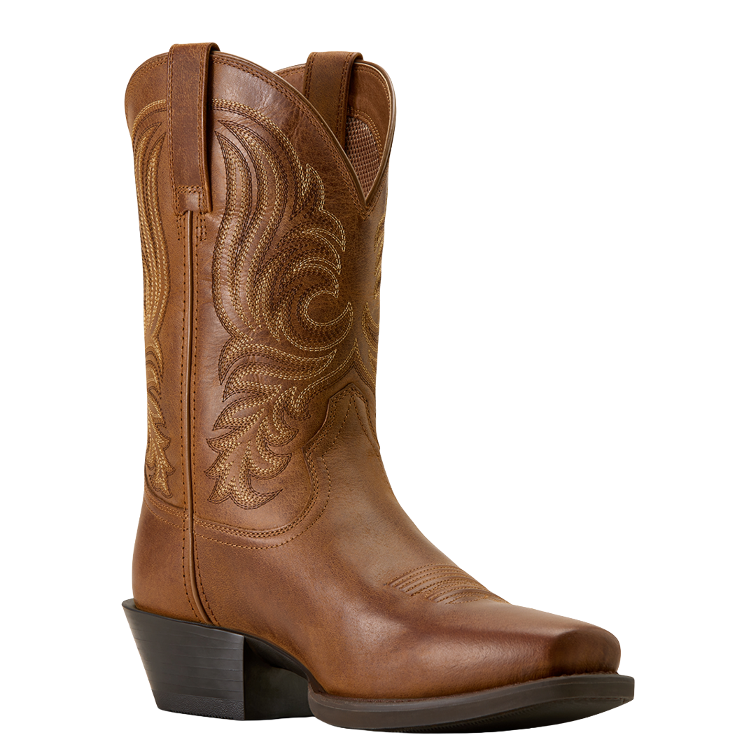 Ariat Men's Sport Lawman Brown Western Square Toe Boots 10074248
