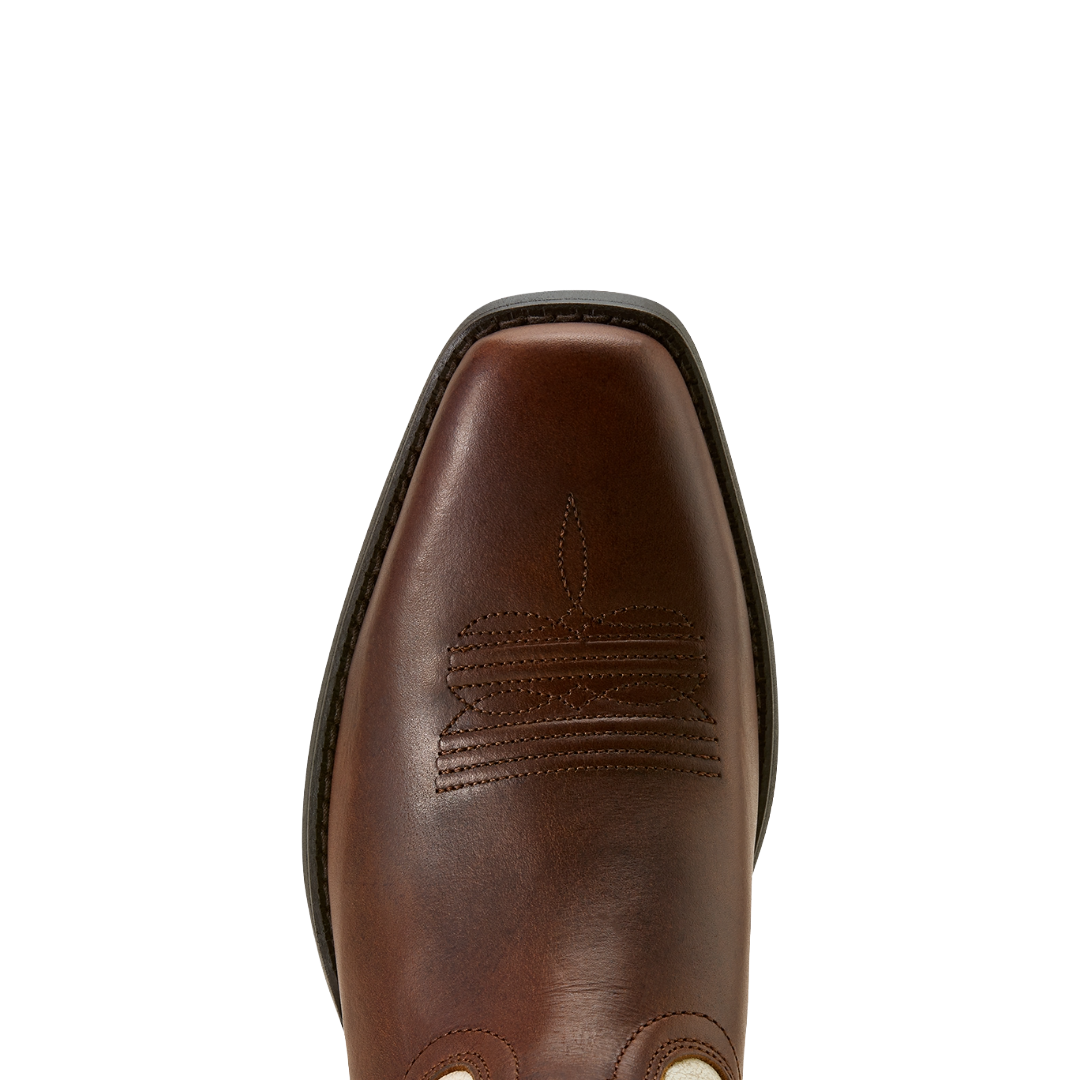 Ariat Ladies Round Up Vintage Caramel Square Toe Western Boot 10074370