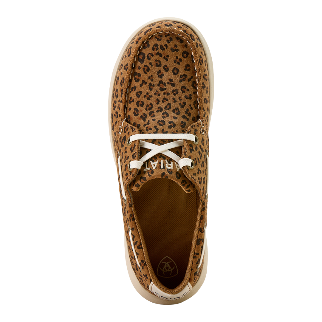 Ariat Ladies Hilo Likely Leopard Shore Shoe 10074393