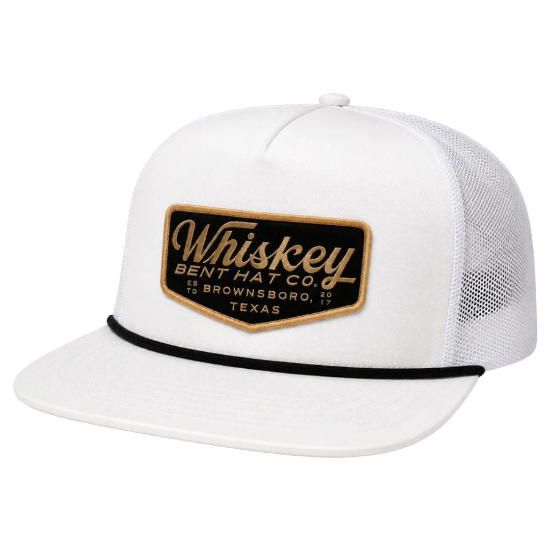 Whiskey Bent Men's The Blanco White Trucker Cap BLANCOW
