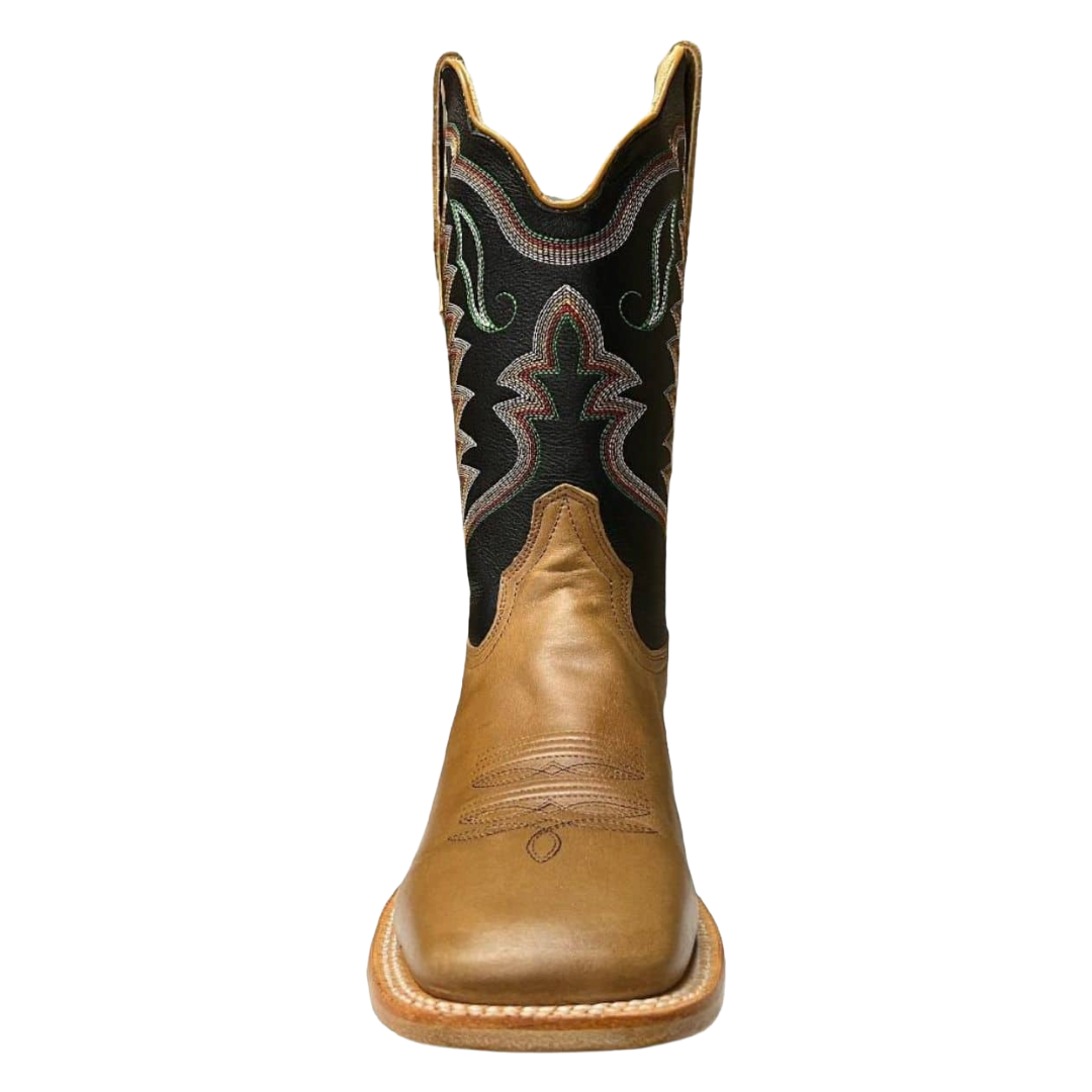 R. Watson Men's 11" Dune Tan Cowhide Leather Western Boot RW8030-2