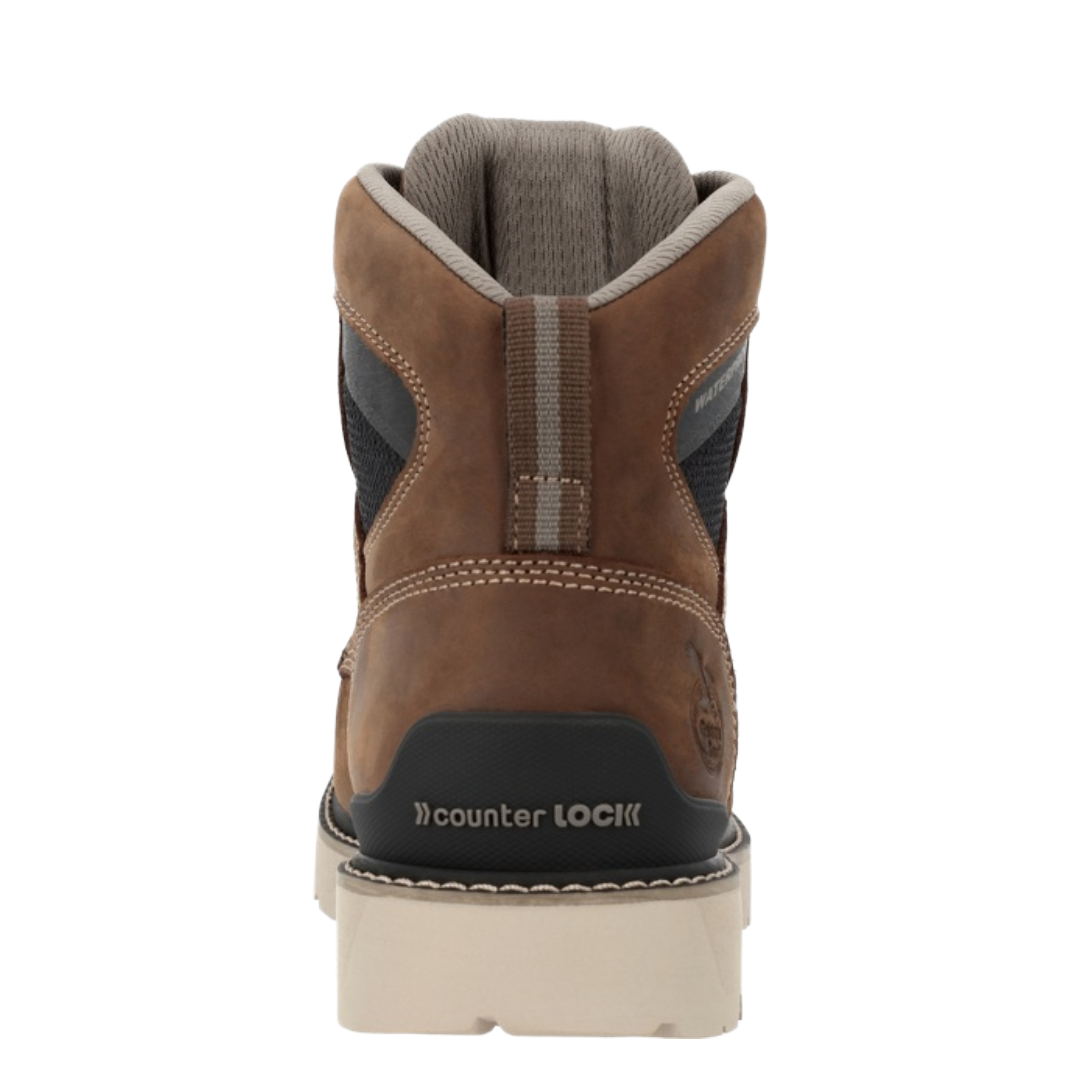 Georgia Boot Men's Carbon Flex 6" Brown BOA Carbon Toe Work Boot GB00757