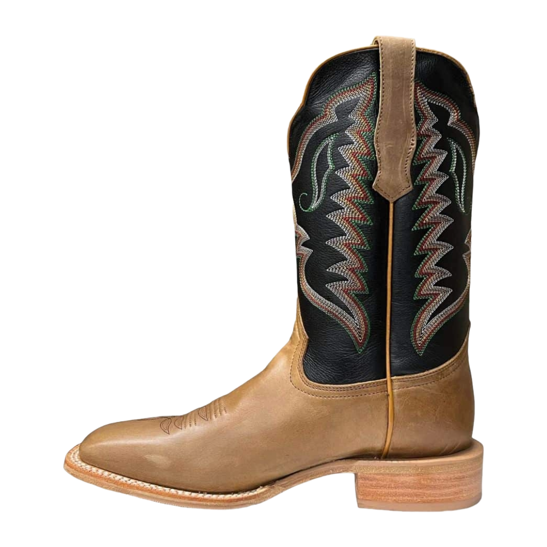 R. Watson Men's 11" Dune Tan Cowhide Leather Western Boot RW8030-2