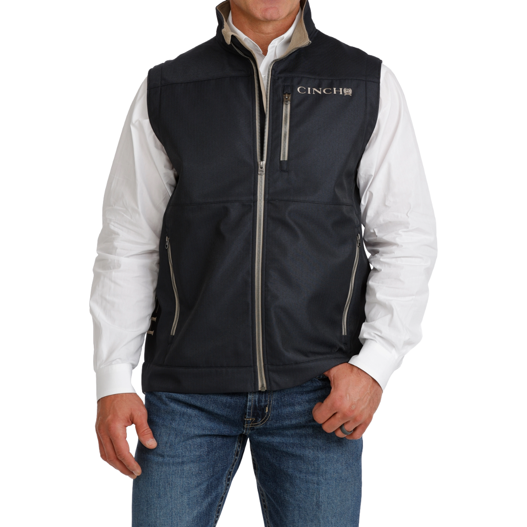Cinch Men's Navy Bonded Vest MWV1515032