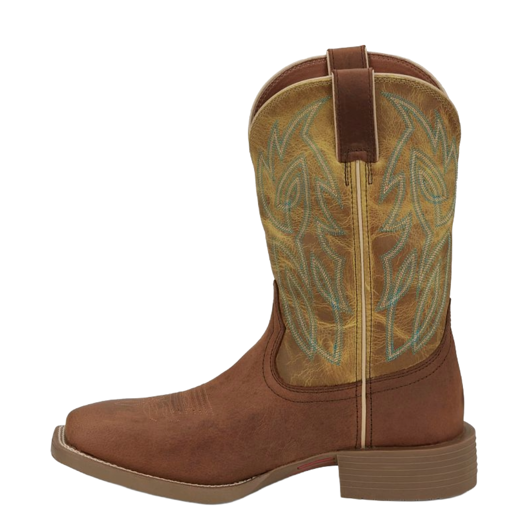 Justin Men's Canter Clay Brown 11" Wide Square Toe Boots SE7515