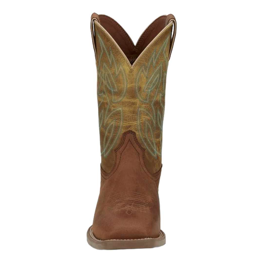 Justin Men's Canter Clay Brown 11" Wide Square Toe Boots SE7515