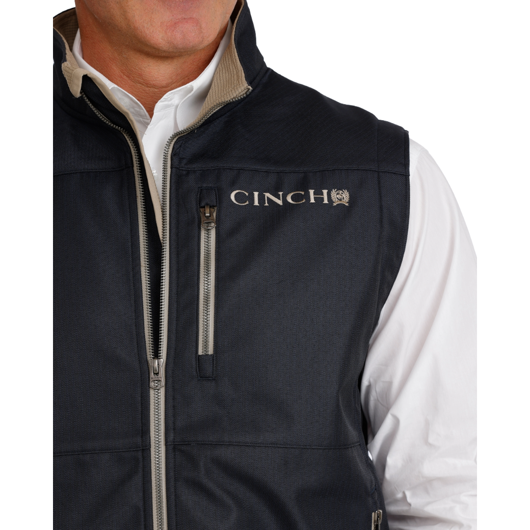 Cinch Men's Navy Bonded Vest MWV1515032