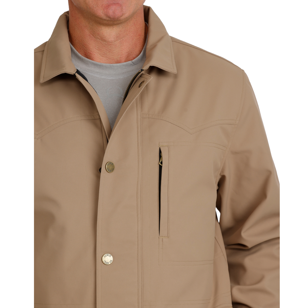 Cinch Men's Khaki Concealed Carry Bonded Jacket MWJ1940001