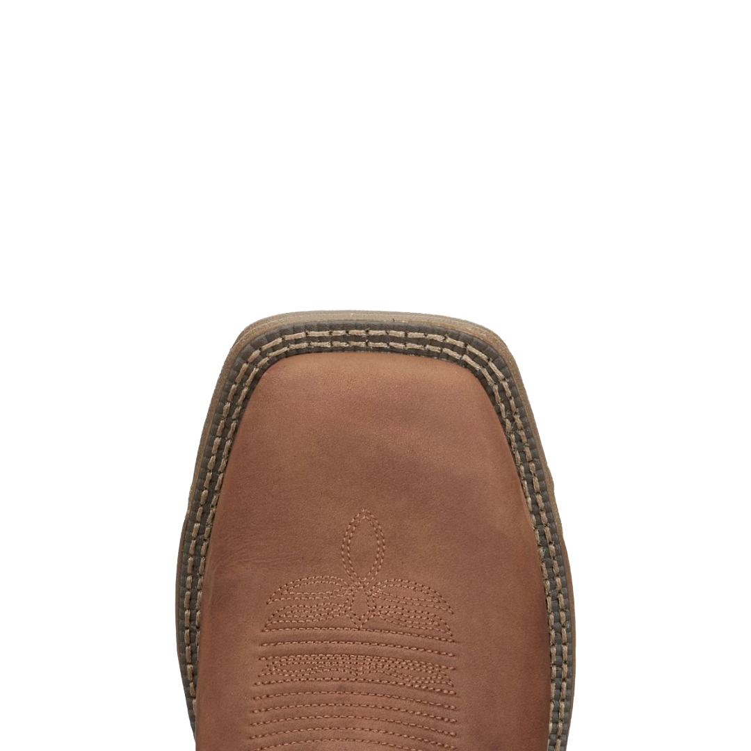 Justin Ladies Rush Russet 17" Square Toe Snake Boot SE4361