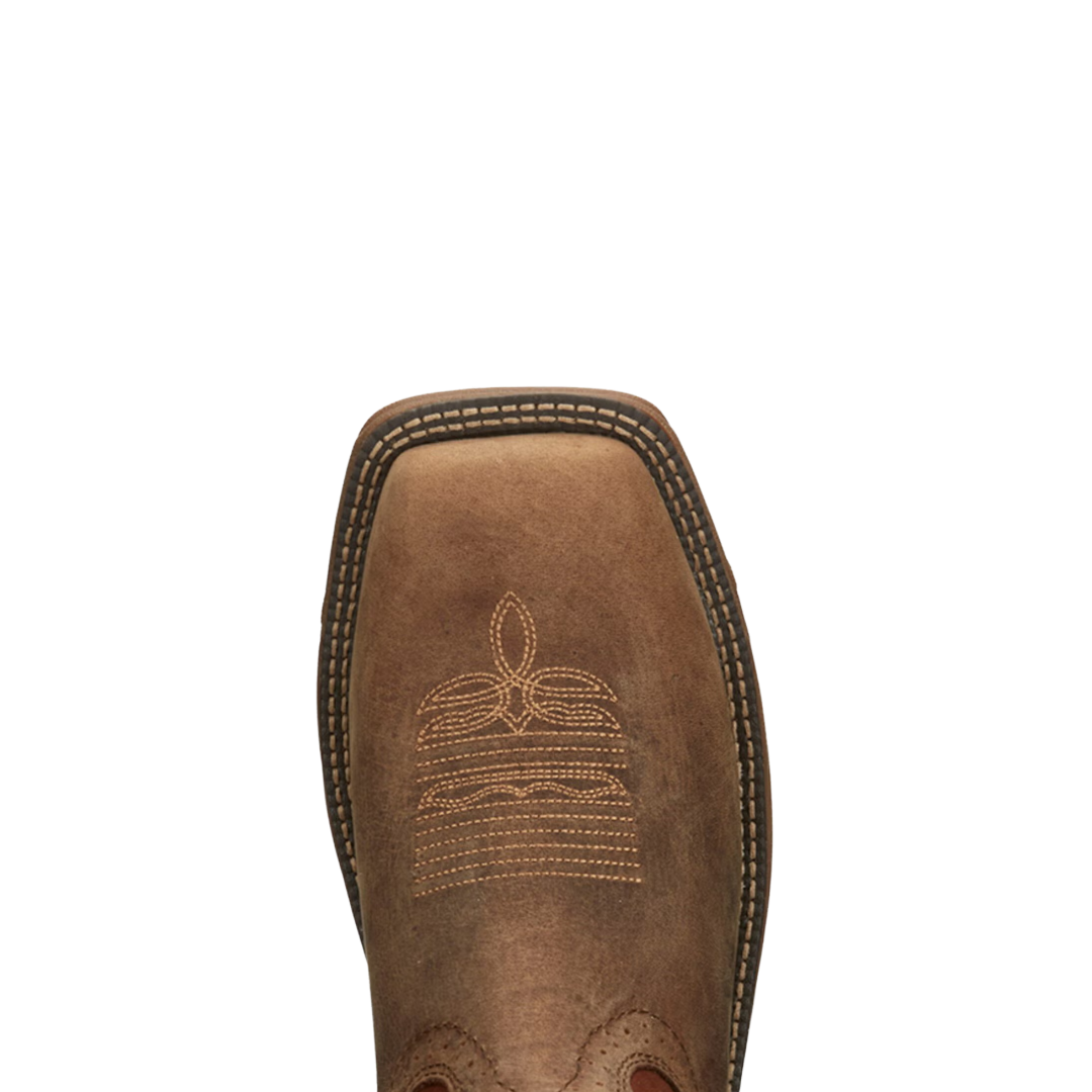 Justin Men's Rush Peanut Tan 11" Wide Square Toe Boots SE7402