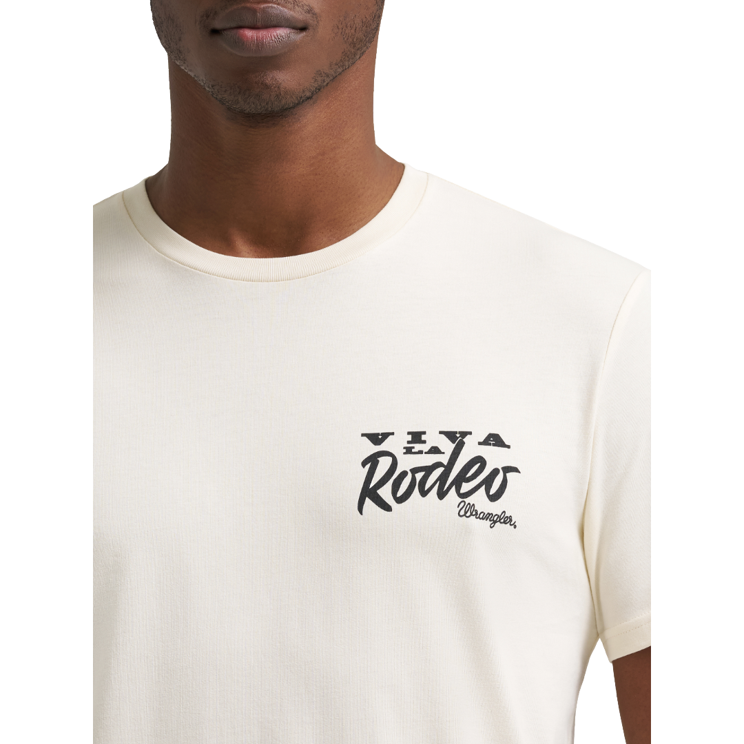 Wrangler Men's Antique White 'Rodeo' Graphic T-Shirt 112383927