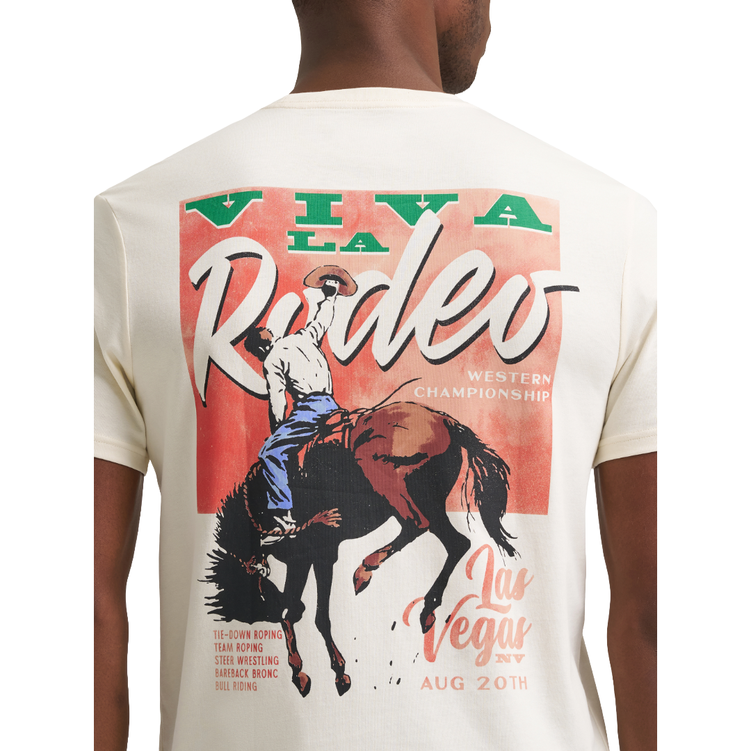 Wrangler Men's Antique White 'Rodeo' Graphic T-Shirt 112383927