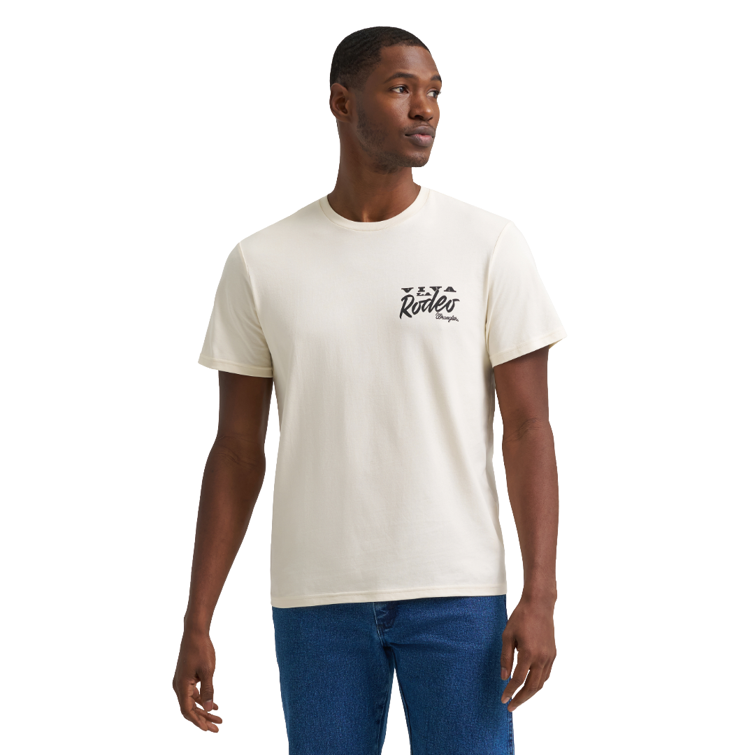 Wrangler Men's Antique White 'Rodeo' Graphic T-Shirt 112383927