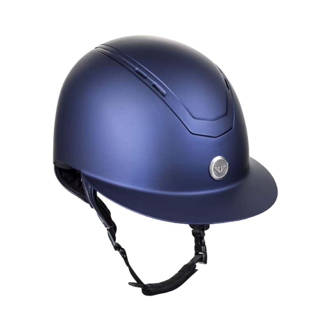 TuffRider Guardian Navy Wide Brim Helmet 2310-15-WB