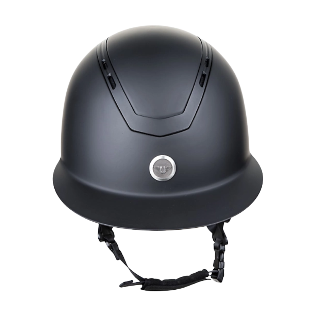 TuffRider Guardian Black Wide Brim Helmet 2310-16-WB