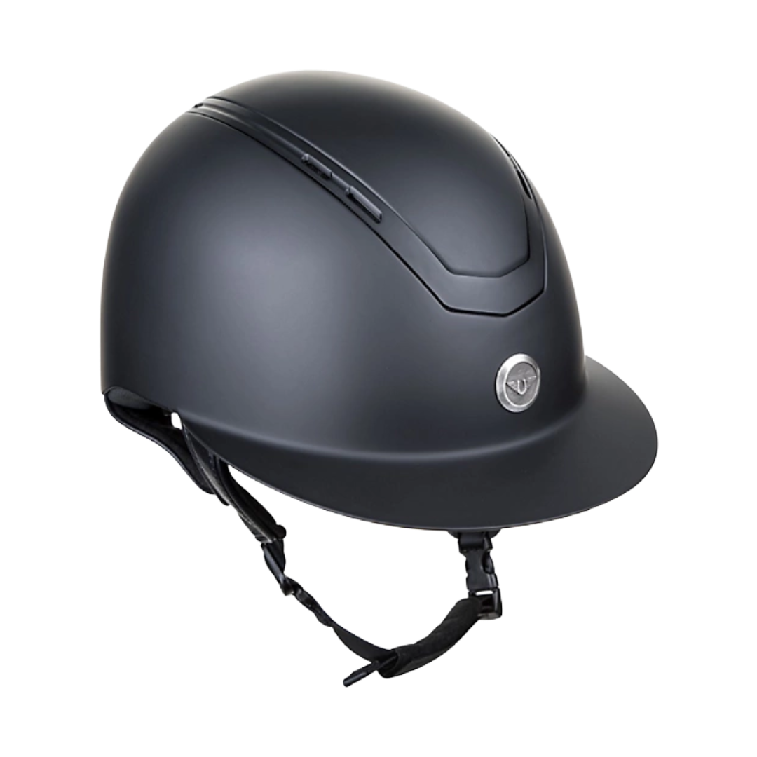 TuffRider Guardian Black Wide Brim Helmet 2310-16-WB