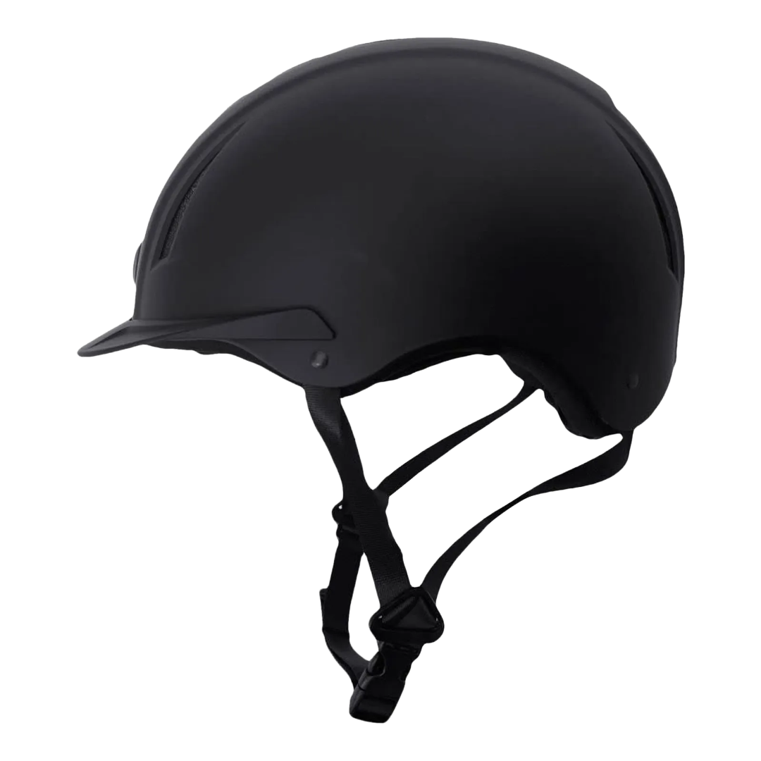 TuffRider Black Shield Riding Helmet With Adjust A Dial 2315-16
