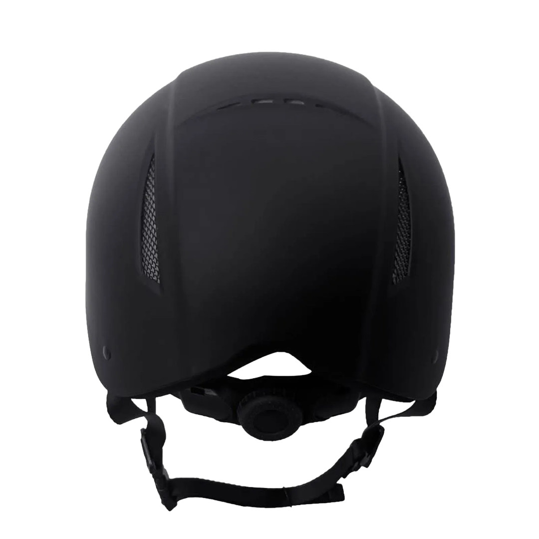 TuffRider Black Shield Riding Helmet With Adjust A Dial 2315-16