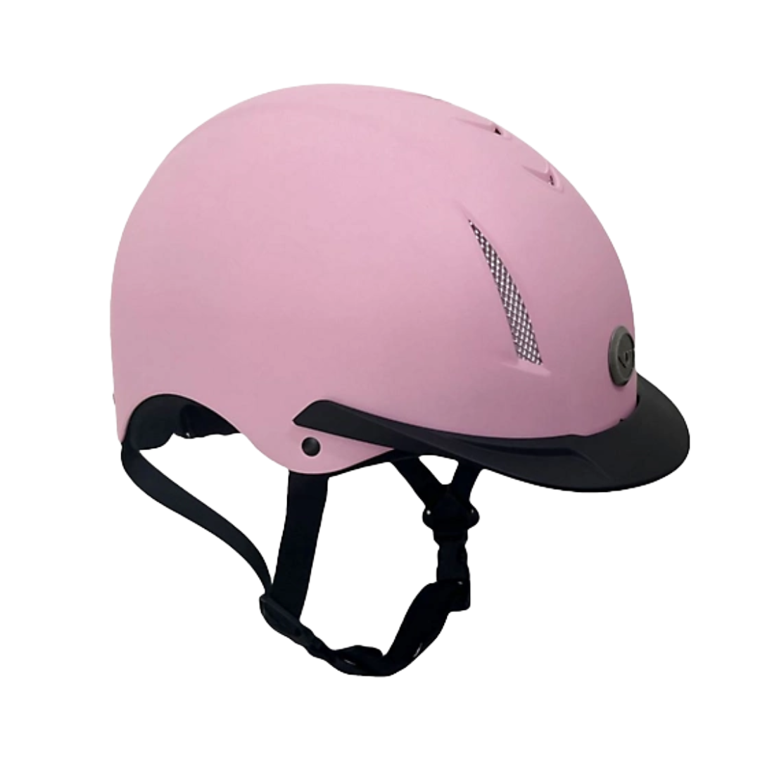 TuffRider Light Pink Shield Riding Helmet With Adjust A Dial 2315-521