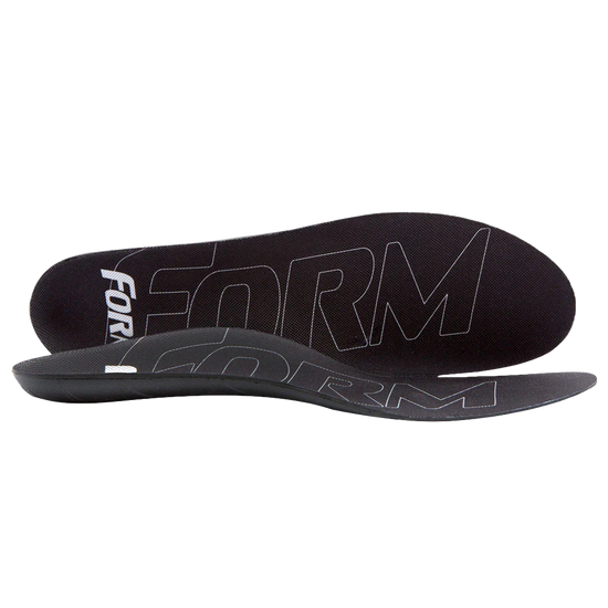 Form Unisex Maximum Support Ultra Thin Black Insoles