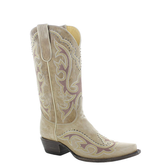 Yippee Ki Yay Ladies Havana Vesuvio Bone Snip Toe Boots YL635-4