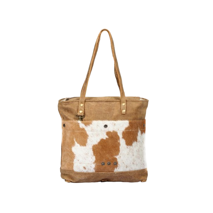 Myra Bag Ladies Hazel Opulence Hairon Western Tote Bag S-1276