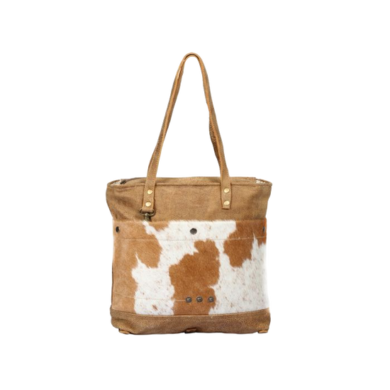 Myra Bag Ladies Hazel Opulence Hairon Western Tote Bag S-1276
