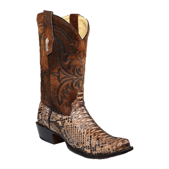 Corral Men s Python Embroidery Square Toe Western Boots