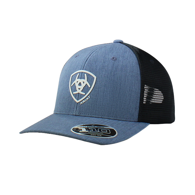Ariat Men's Logo Denim Blue Snapback Hat A300078020
