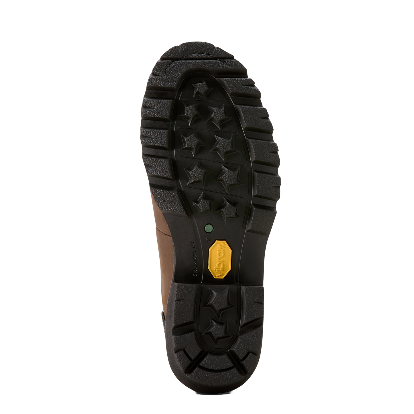 Ariat Men's Powerline 8" Oily Distressed Brown Waterproof Work Boots 10018563