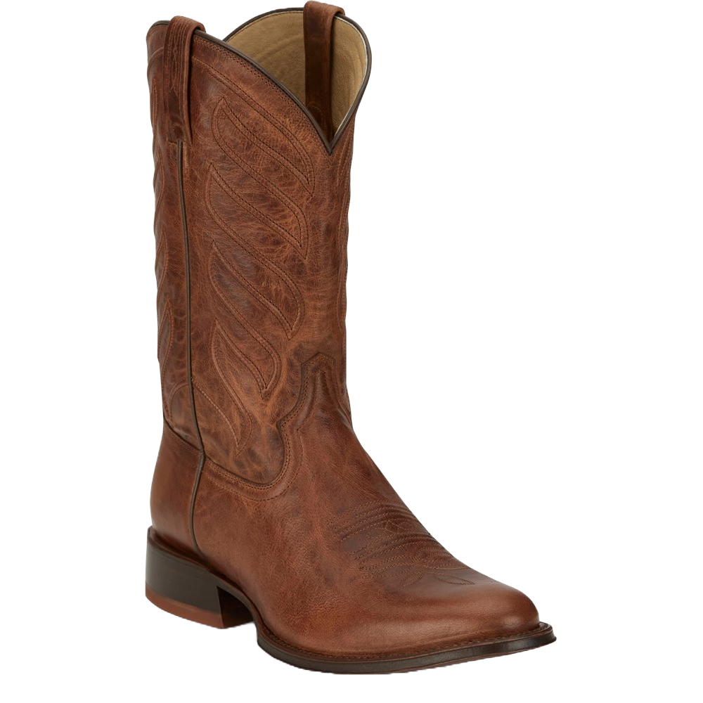 Tony Lama Men's Lenado Tan Goat Brown Leather Boots DR3038