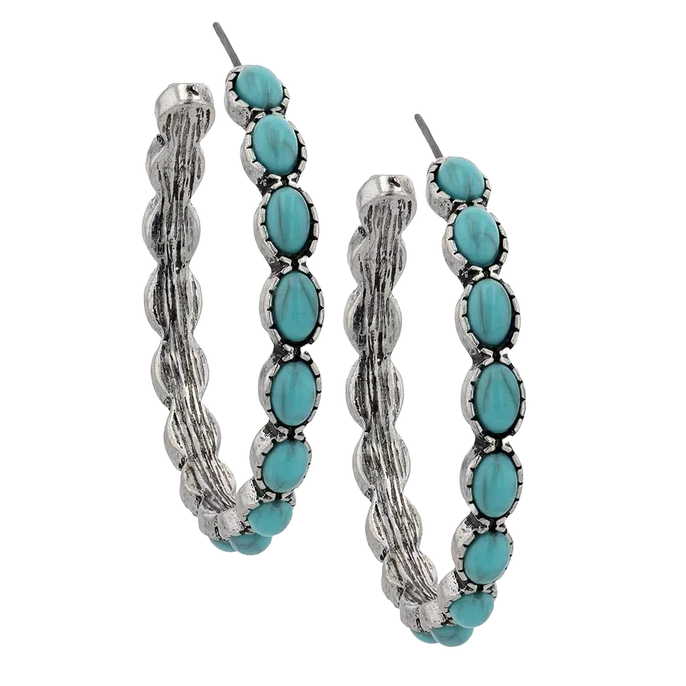 Montana Silversmiths Ladies Azure Horizons Attitude Earrings AER5923