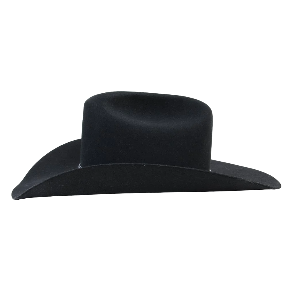 Stetson Buffalo Collection 4X Powder River Black Hat SBPWRV-754007 Stetson Buffalo Collection 4X Powder River Black Hat SBPWRV-754007