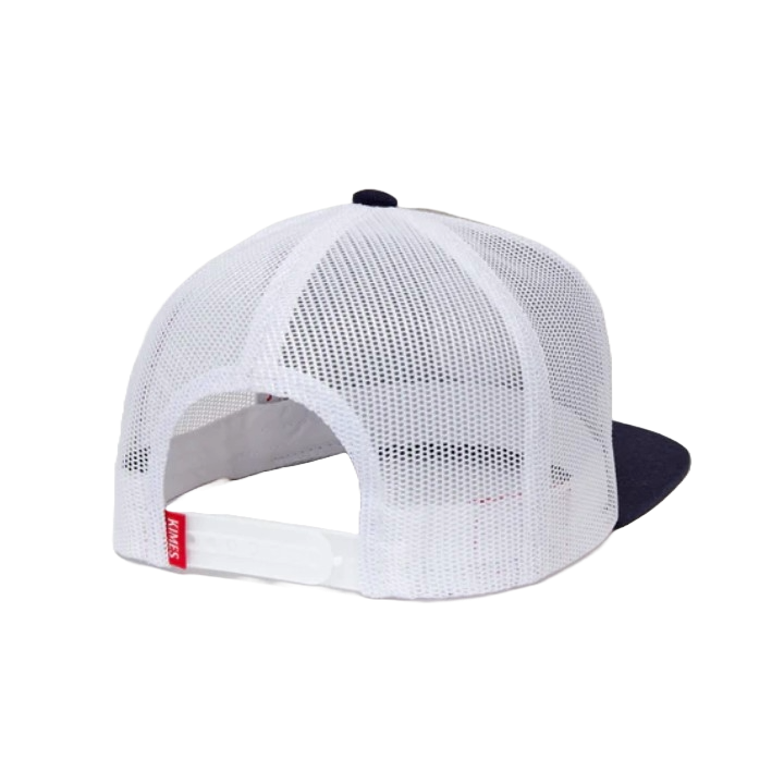 Kimes Ranch Men's Drop In Americana Grey Heather Trucker Hat S24U16S383C0C4