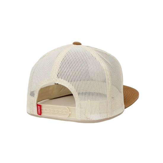 Kimes Ranch Men's Drop In Americana Brown Trucker Hat S24U16S383C1D7