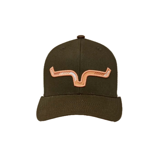 Kimes Ranch Men's Anson Dark Olive Trucker Hat S24U16S381C1E7