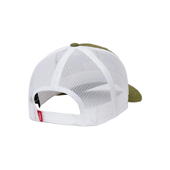 Kimes Ranch Men's Box String Dark Olive Trucker Hat S24U16S37FC1E7