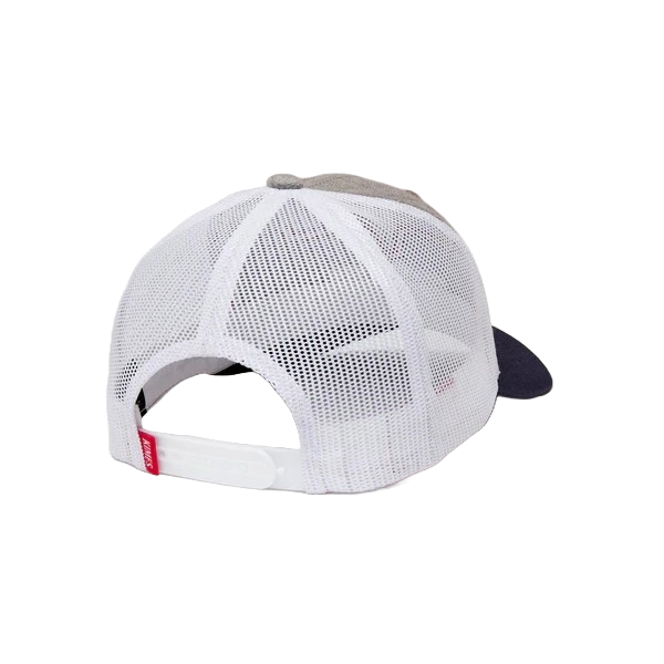 Kimes Ranch Men's Str8 Edge Grey Heather Trucker Hat S24U16S37DC0C4