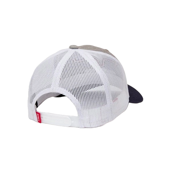 Kimes Ranch Men's Str8 Edge Grey Heather Trucker Hat S24U16S37DC0C4