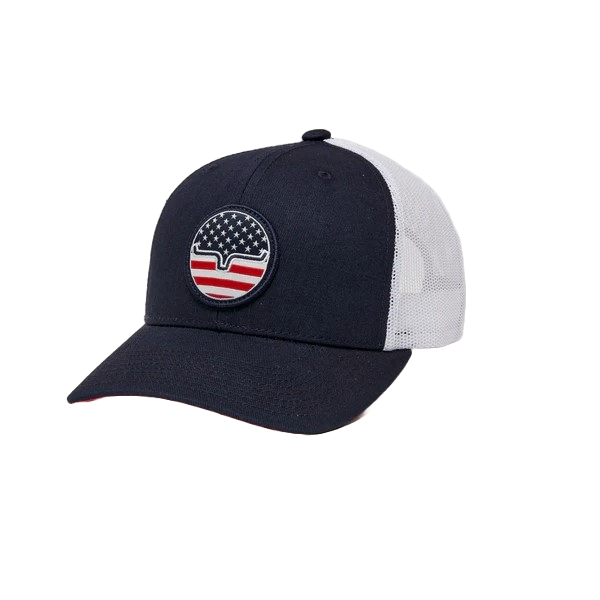 Kimes Ranch Men's Stars & Stripes Mesh Navy Hat UHA0000113-BL004