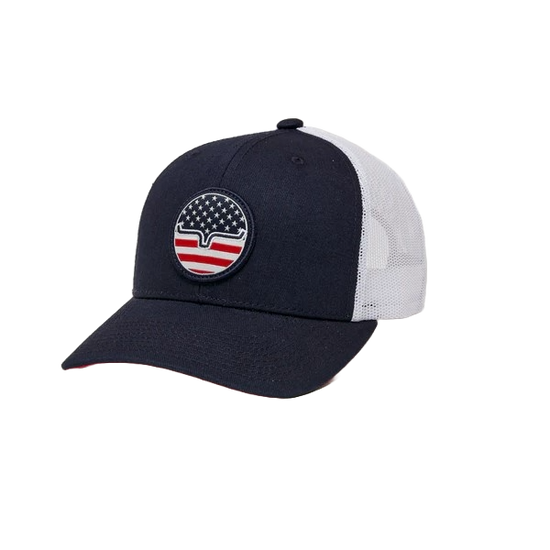 Kimes Ranch Men's Stars & Stripes Mesh Navy Hat UHA0000113-BL004