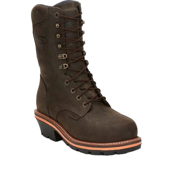Insulated logger boots sales