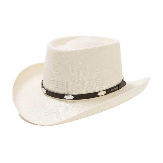 Stetson Men's 10X Royal Flush Natural Straw Cowboy Hat SSRYFLK813081