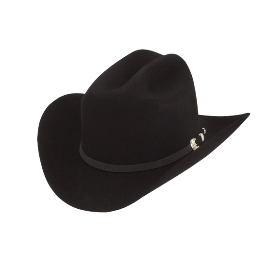 Larry Mahan 6X Felt Western Black Cowboy Hat MF0665REAL40