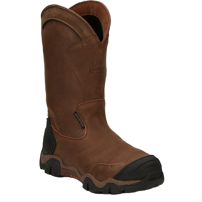 Chippewa Men's Cross Terrain 12" Brown Waterproof Nano Composite Toe Boots AE5023