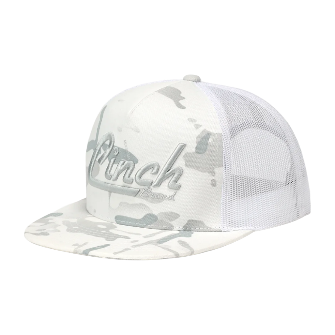 Cinch Men's White Trucker Cap MCC0600620-WHT